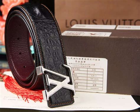 louis vuitton belt identification number